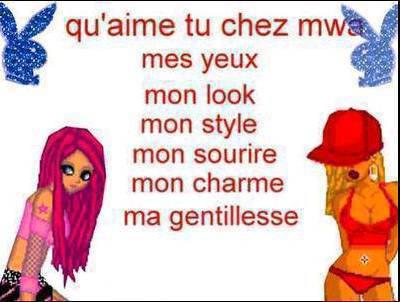 qu'aime tu chez mwa